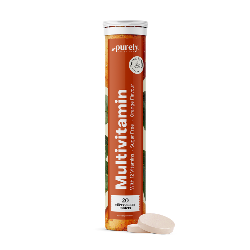 Compresse effervescenti multivitaminiche.