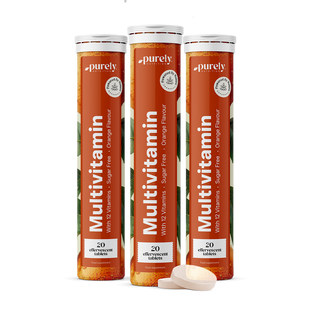 Compresse effervescenti multivitaminiche.