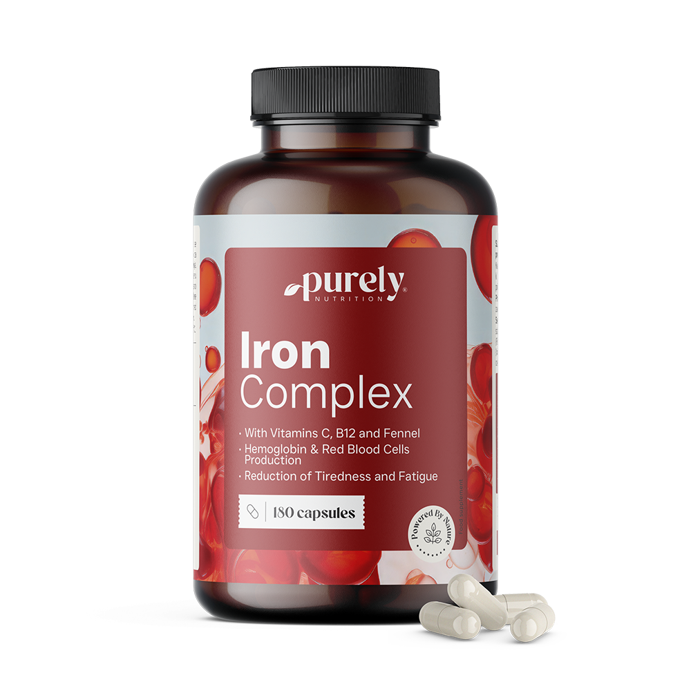 Complesso di ferro - ferro con vitamine C e B12.