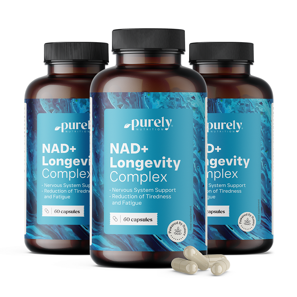 3x Complesso longevità NAD+, totale 180 capsule
