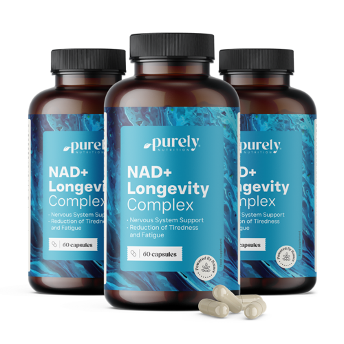 3x Complesso longevità NAD+, totale 180 capsule
