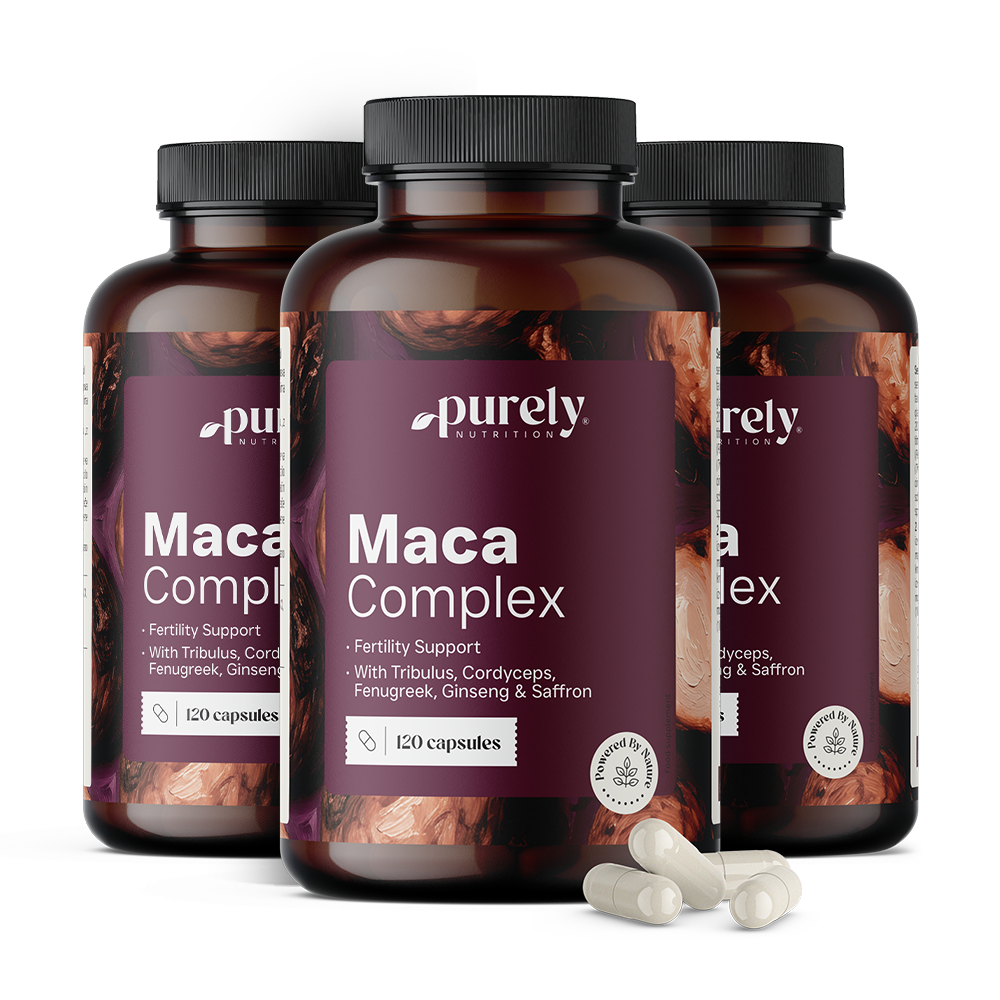3x Complesso di maca , totale 360 capsule