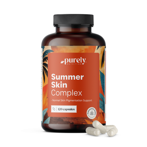 Summer Skin Complex – formula con 10 principi attivi, 120 capsule