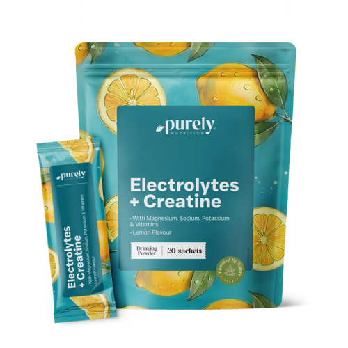 Elettroliti con creatina – limone, 20 bustine