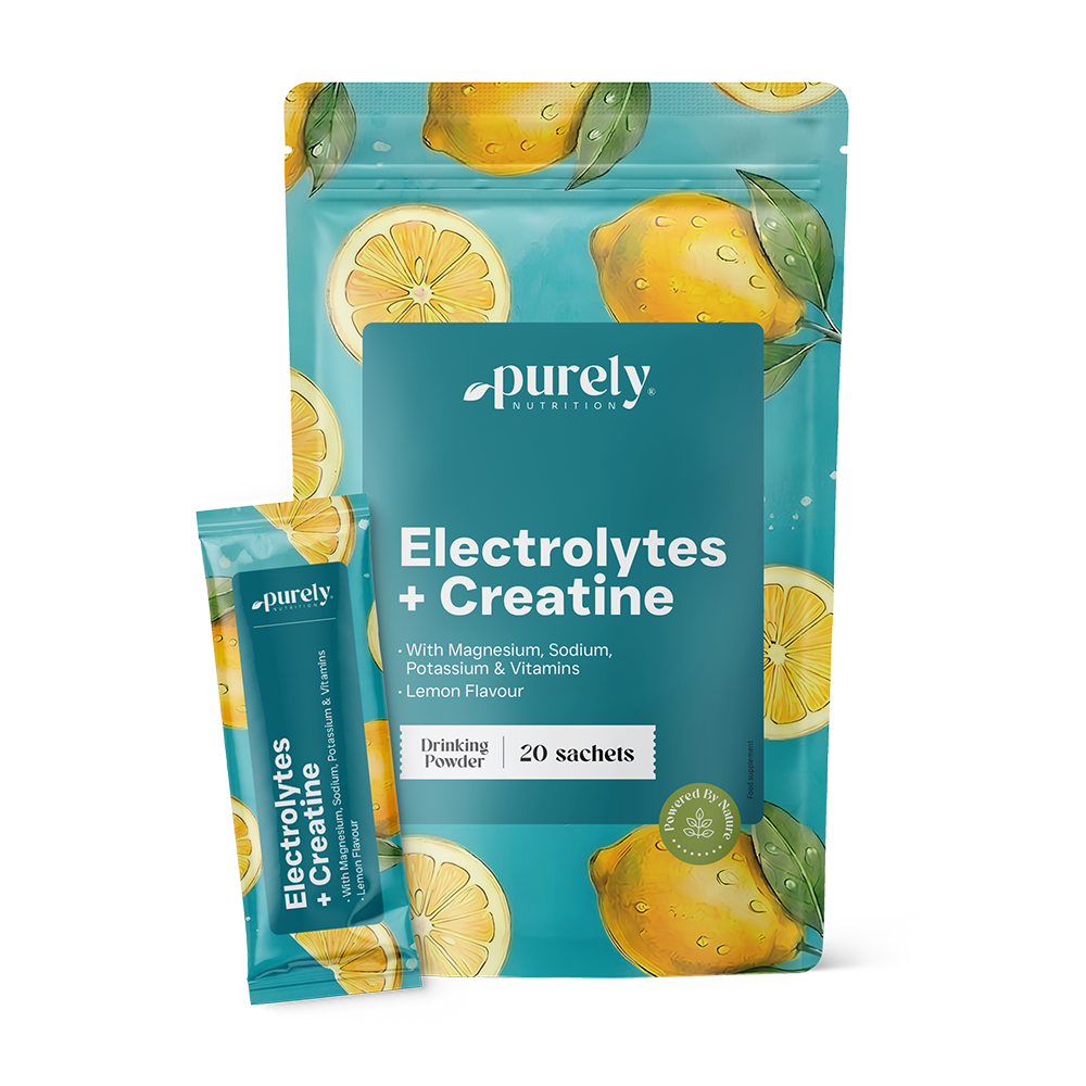 Elettroliti con creatina – limone, 20 bustine